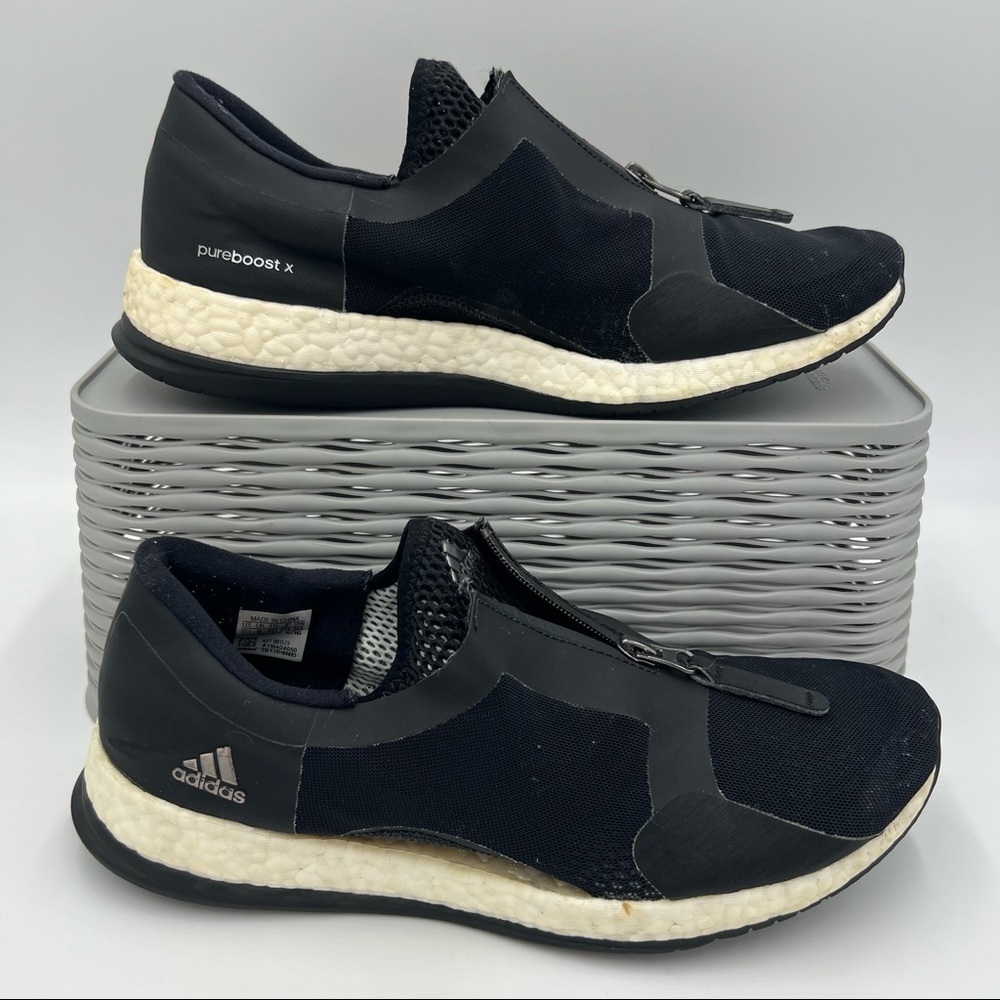 Adidas Women’s Black Pure Boost X Tr Zip Running Size 10.5